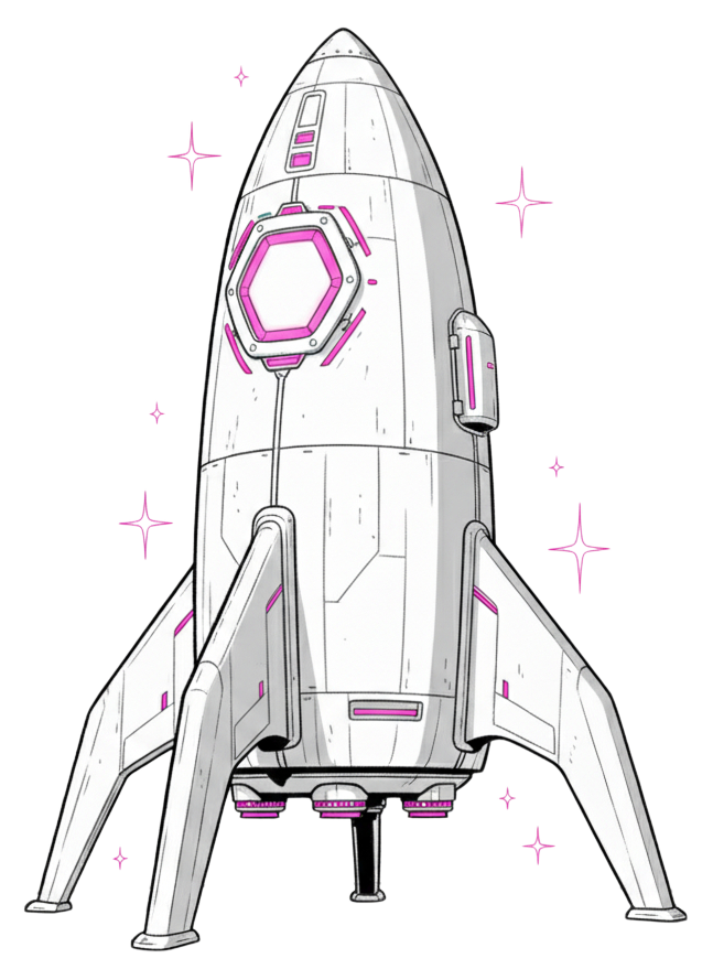 Booster Digital rocket showing fast, high-quality digital marketing results for service businesses.